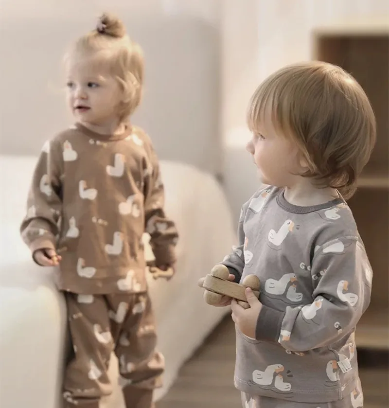 

Kids Clothes Sets Outfits 2 Pcs Linen Cotton Infant Baby Boys Girls Clothing Kids Top T-Shirt+Shorts Children Suit