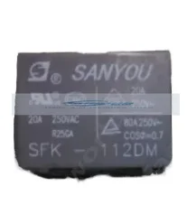 

50PCS/LOT SANYOU SFK-112DM air condition relay 20A 250VAC new, in stock ~