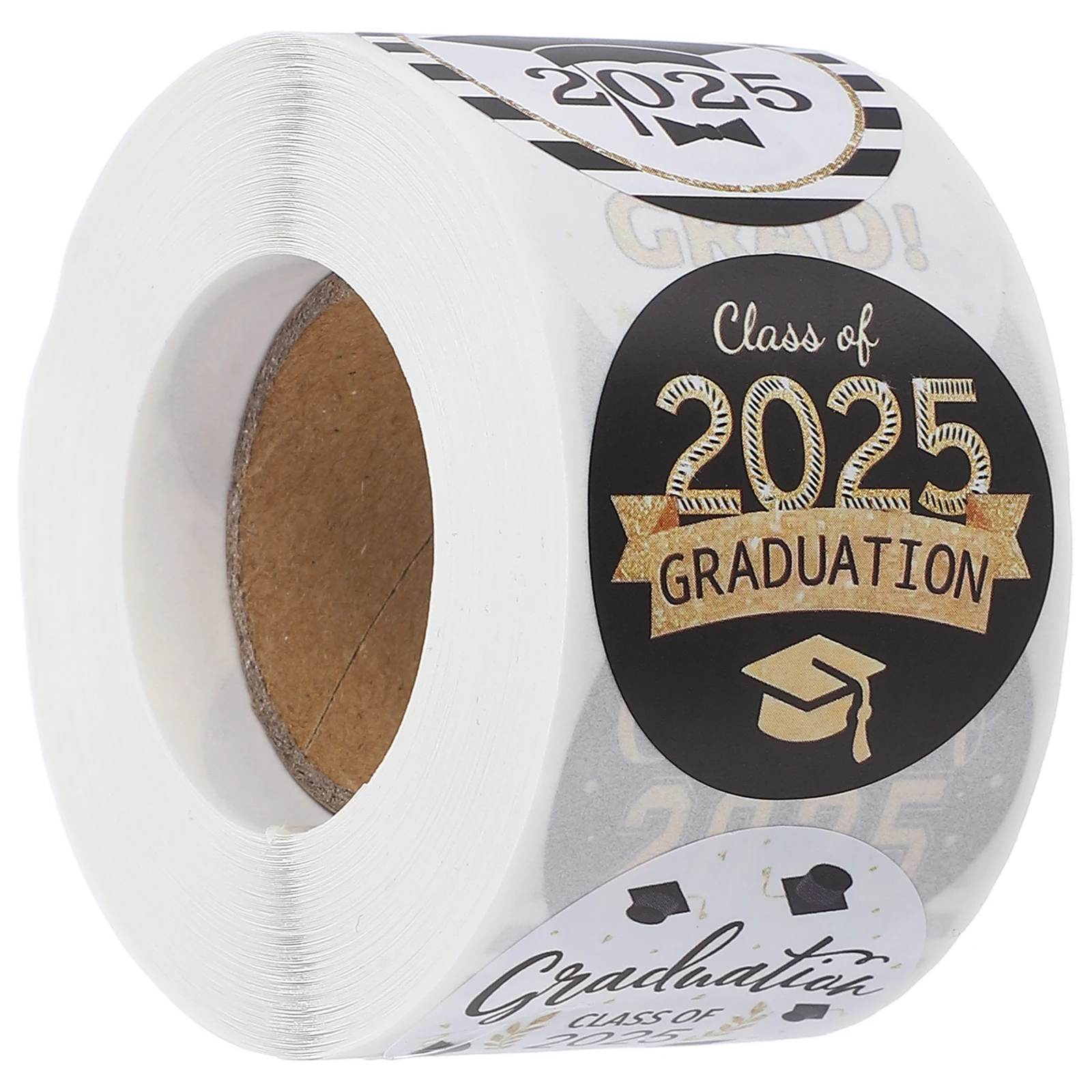 

Graduation Season Stickers 2025 Decals Congrats Hat Party Supplies Cap Labels Material Creative Design Versatile Use
