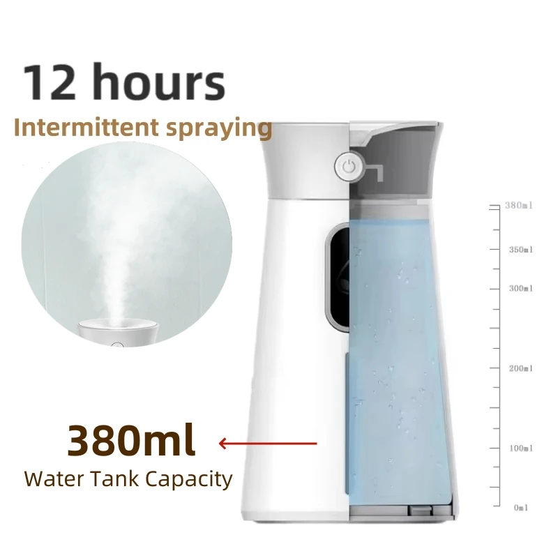 KONKA KZ-HU0001 Humidificador portátil alimentado por USB Difusor de aromaterapia con luz de 7 colores Tiempo de ejecución continua Bajo ruido