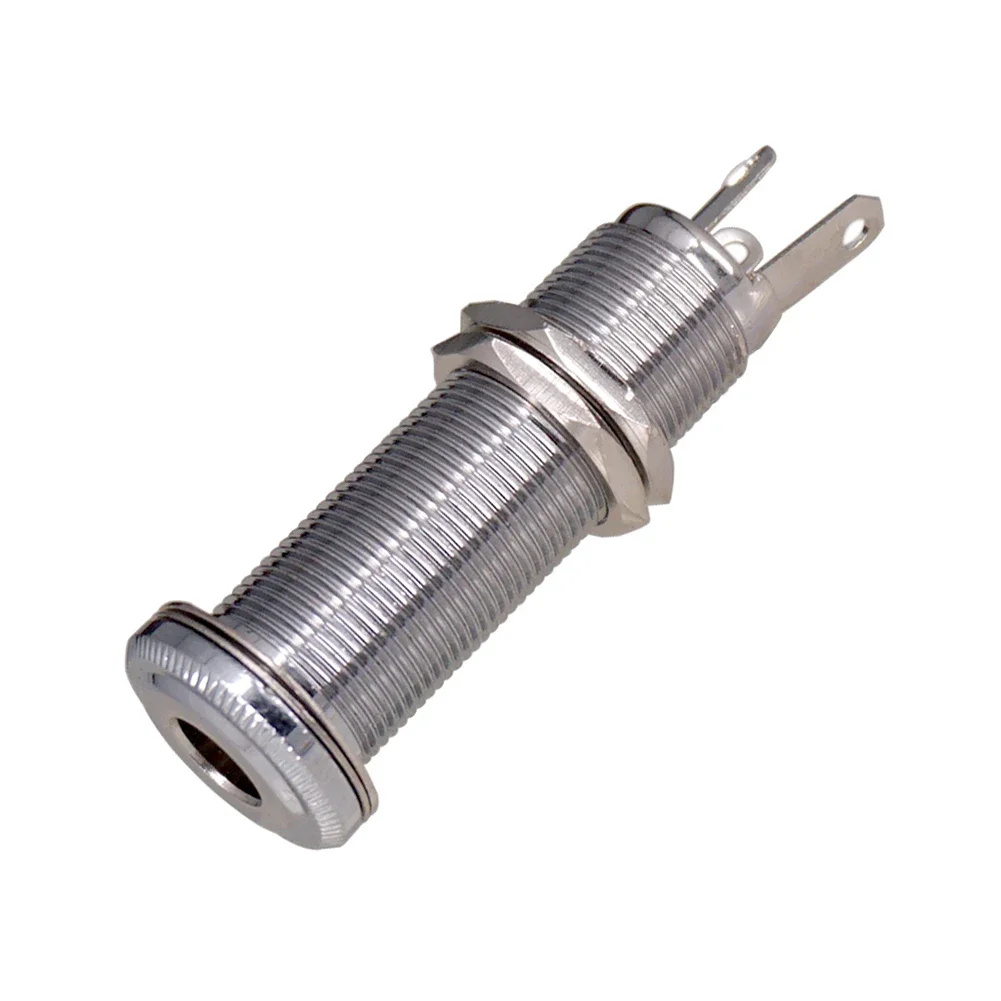 Electric Bass Guitar Socket Jack 1 4 Inch Anti Noisy Stereo 1 4 Accessories Output 6.35mm Hole High Sensitivity