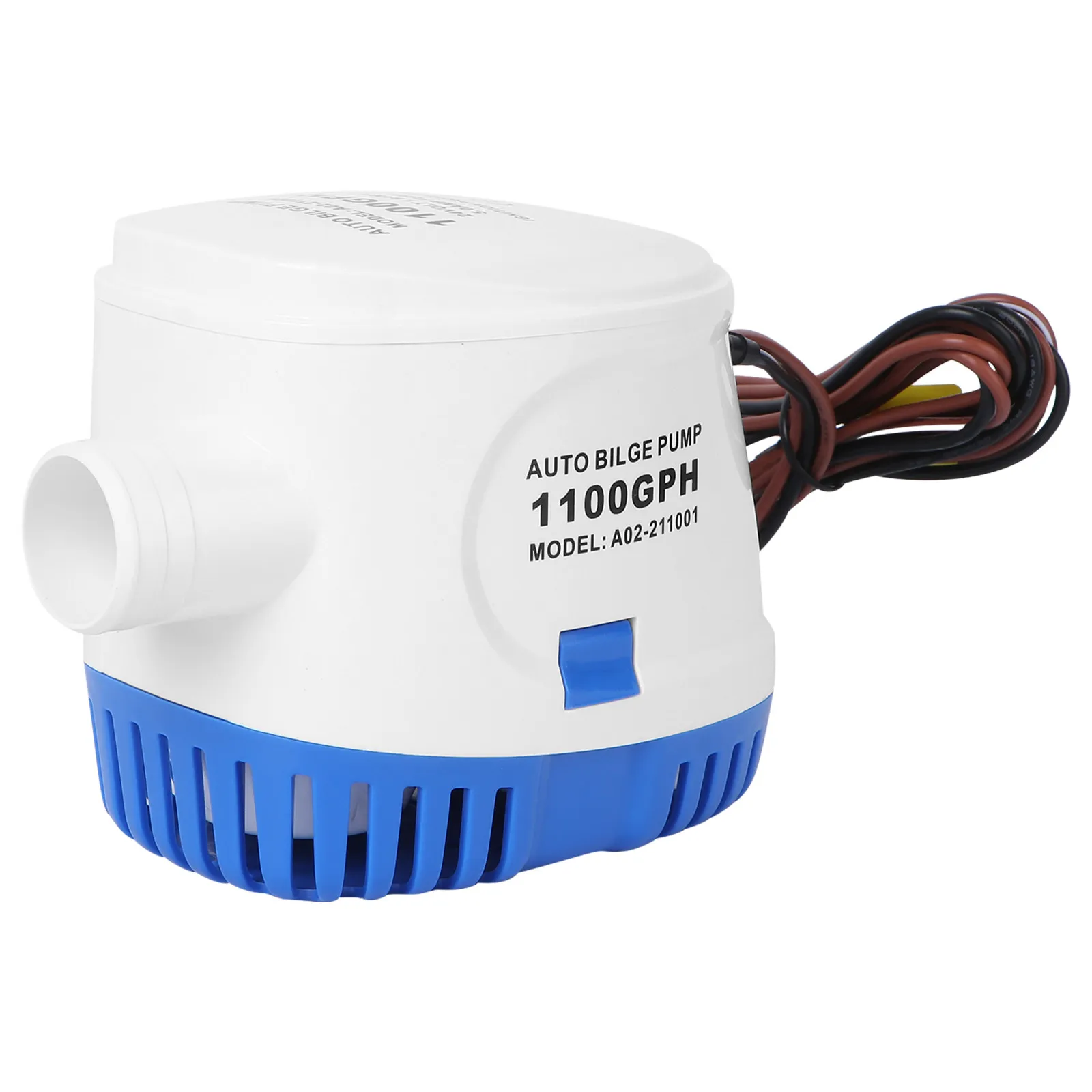 

Автоматическая погружная помпа для откачки воды из трюма 24В 1100 галлонов/час, компактная, для лодок и морского применения, для рыбалки