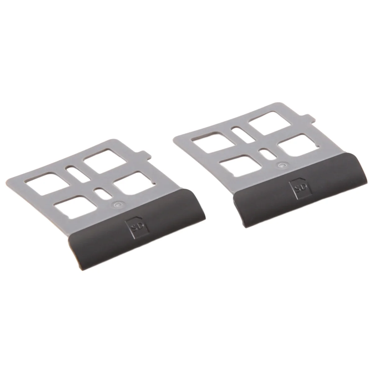 AT-For 3DS XL SD Game Card Slot Cover Holder Frame Card Slot Replacement