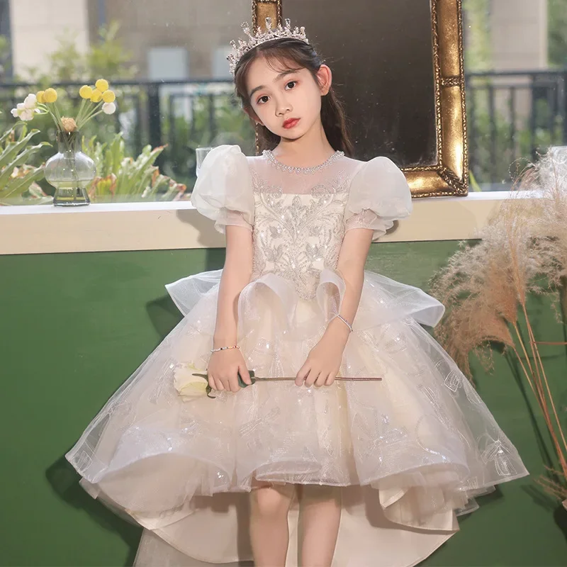 

Brides Wedding Dresses Graduation Dresses for Formal Occasions Luxury Girl Children's Dress Sukienka Ball Gowns Party Gala