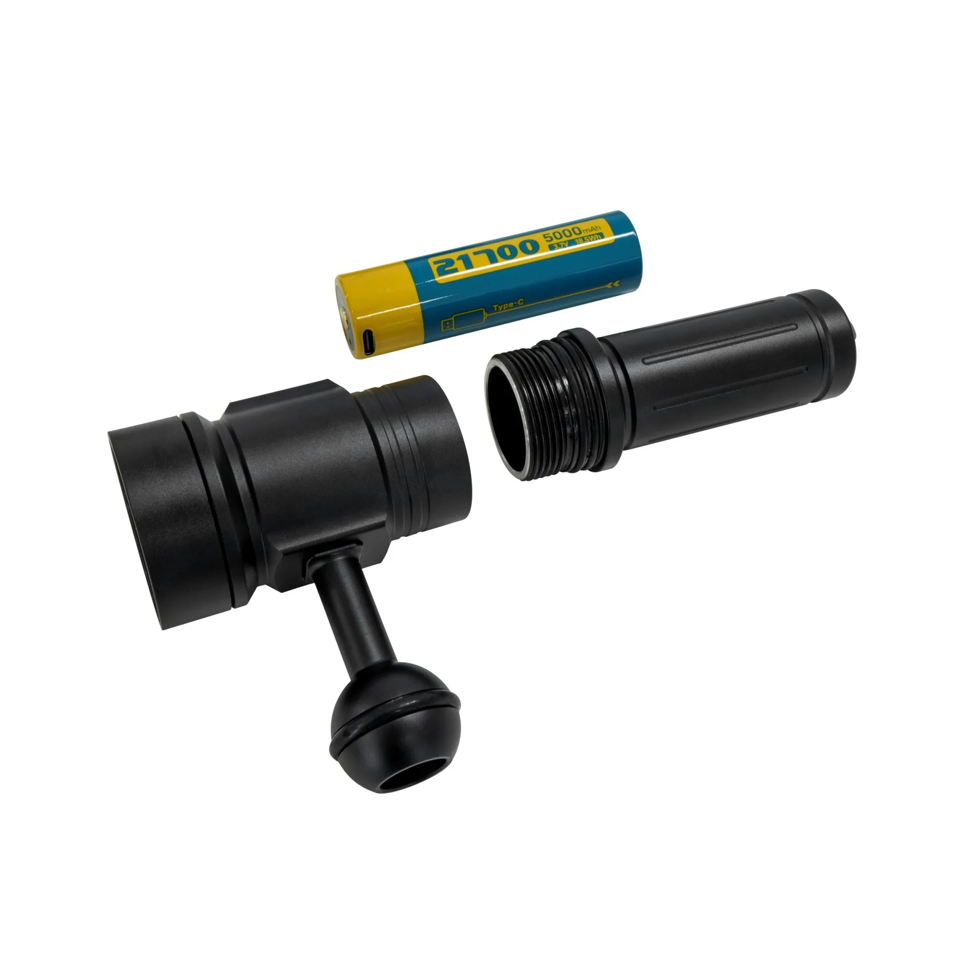 Submersible Lighting Spotlight Flashlight 2000 Lumens