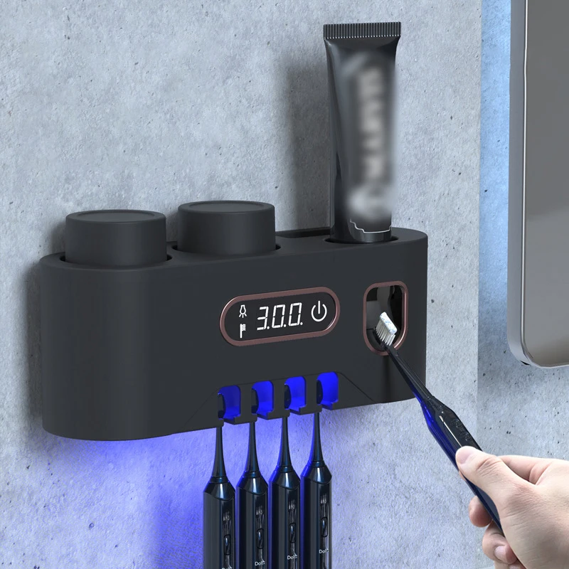 wholesale-uv-toothbrush-sterilizer-5-minutes-automatic-toothpaste-dispenser-with-toothbrush-holder