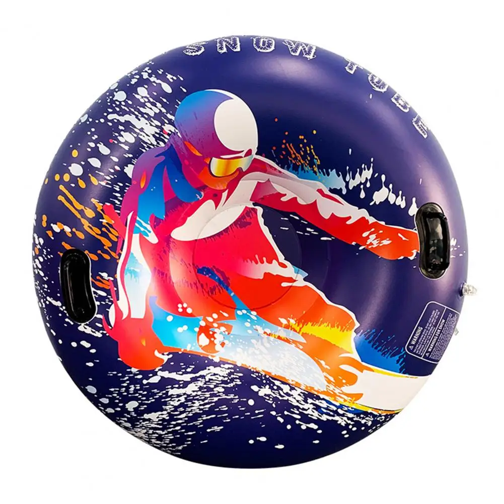 Ski Tube Practical Inflatable PVC Winter Outdoor Skiing Sled for Skiing