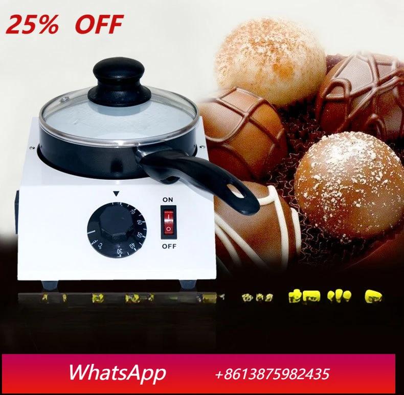 YJQ chocolate melting pot electric heating melting machine constant temperature commercial ceramic inner wall