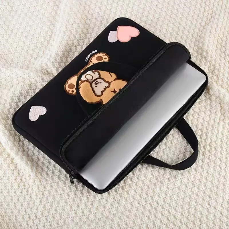 Cute Cartoon Laptop Handbag Tablet Sleeve Bag 13.3 /13.6/14/15.6/16 lnch Portable Anti-shock Sleeve Case forMacbook lpad Samsung