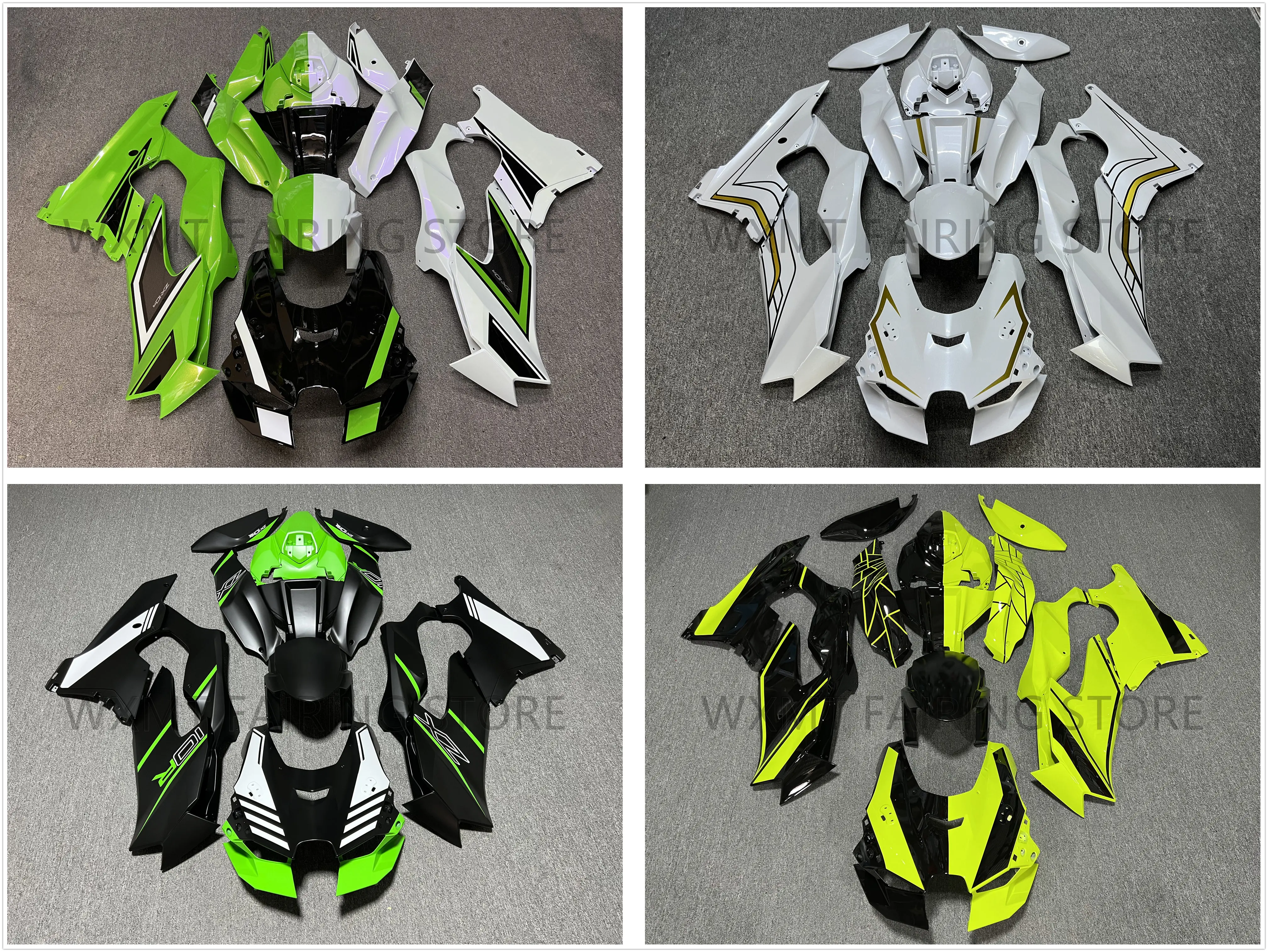 

NEW ABS Motorcycle Fairings Kit fit for Ninja ZX-10R 2021 2022 2023 ZX-10r 2021 2022 2023 ZX10R bodywork full fairing Kit