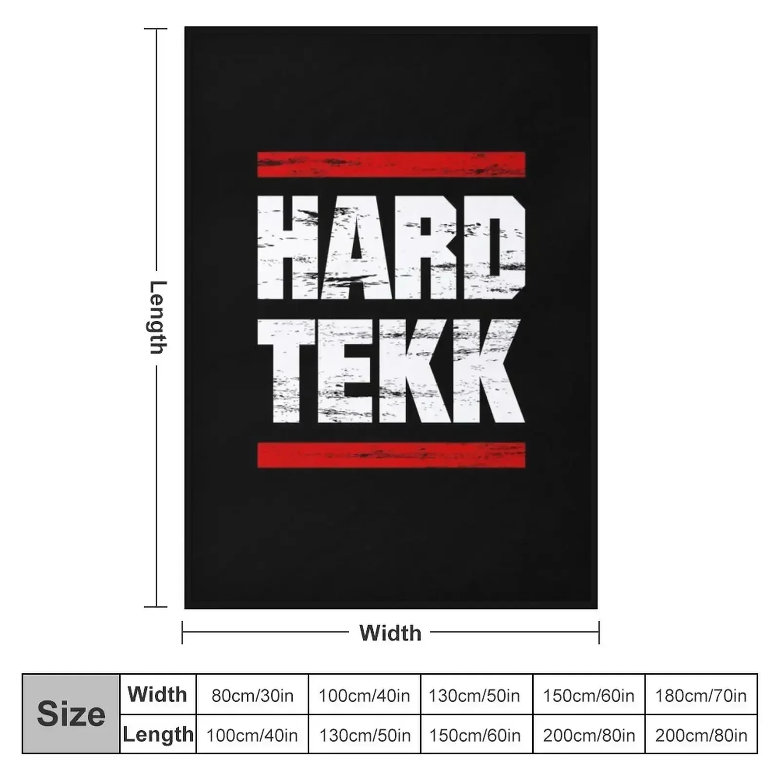 Hardtekk - Tekk - Rave - Techno Throw Blanket heavy to sleep Comforter Sofas Blankets