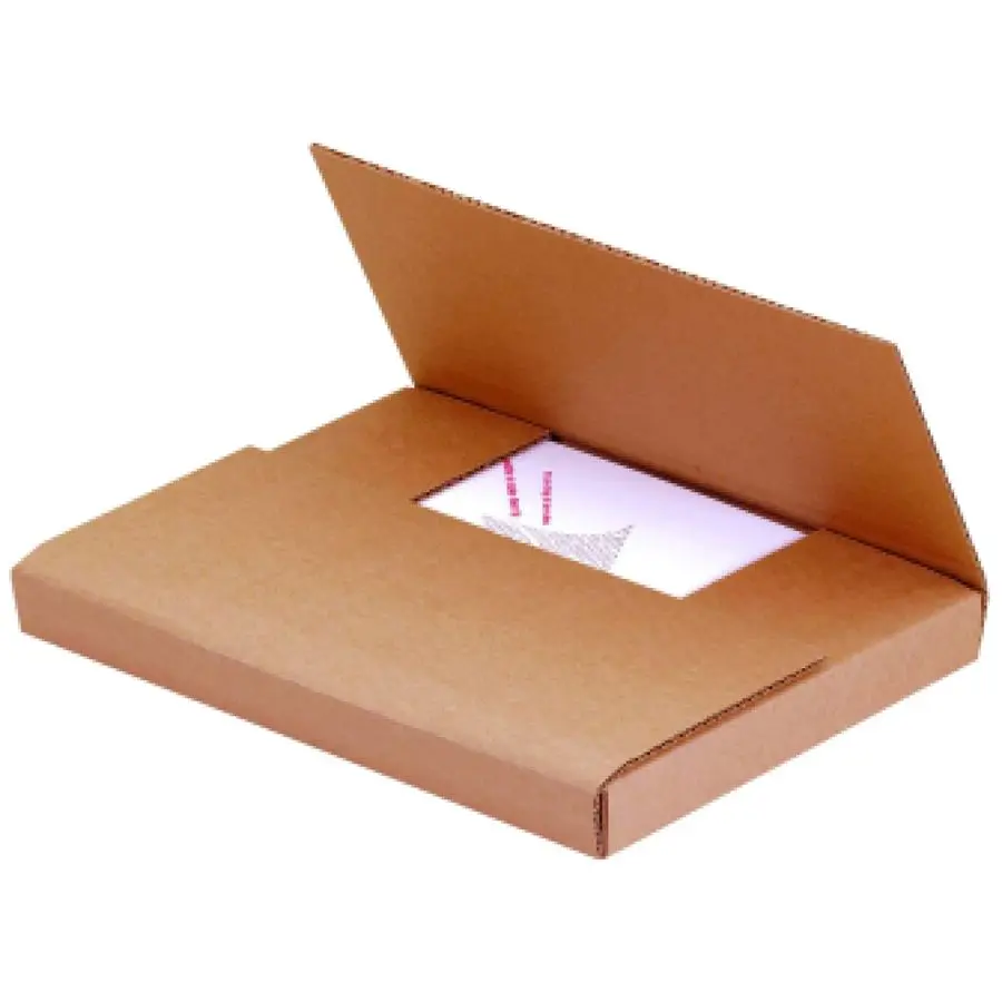 

Flat Mailer Shipping Boxes 18L x 12W x 2H Large 50Pack Corrugated Cardboard Box for Small or Large Business Packaging, Mailing,