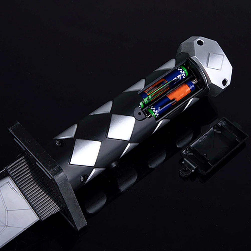 Épée jouet lumineuse résistante à l'usure, Style japonais pour enfants, fête interactive, Cosplay amusant, Design de fissure fraîche, jeu d'halloween