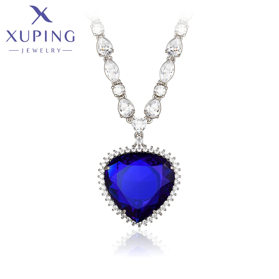 

Xuping Jewelry Heart Shape Pendant Necklace With Synthetic Cubic Zirconia for Women Gift X000828615