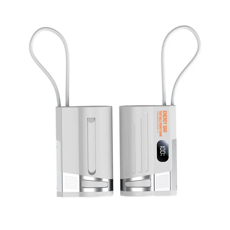 

10000mAh Capsule Power Bank PD22.5W Fast Charging External Battery Powerbank for iPhone 17 16 15 Samsung Xiaomi Portable Charger