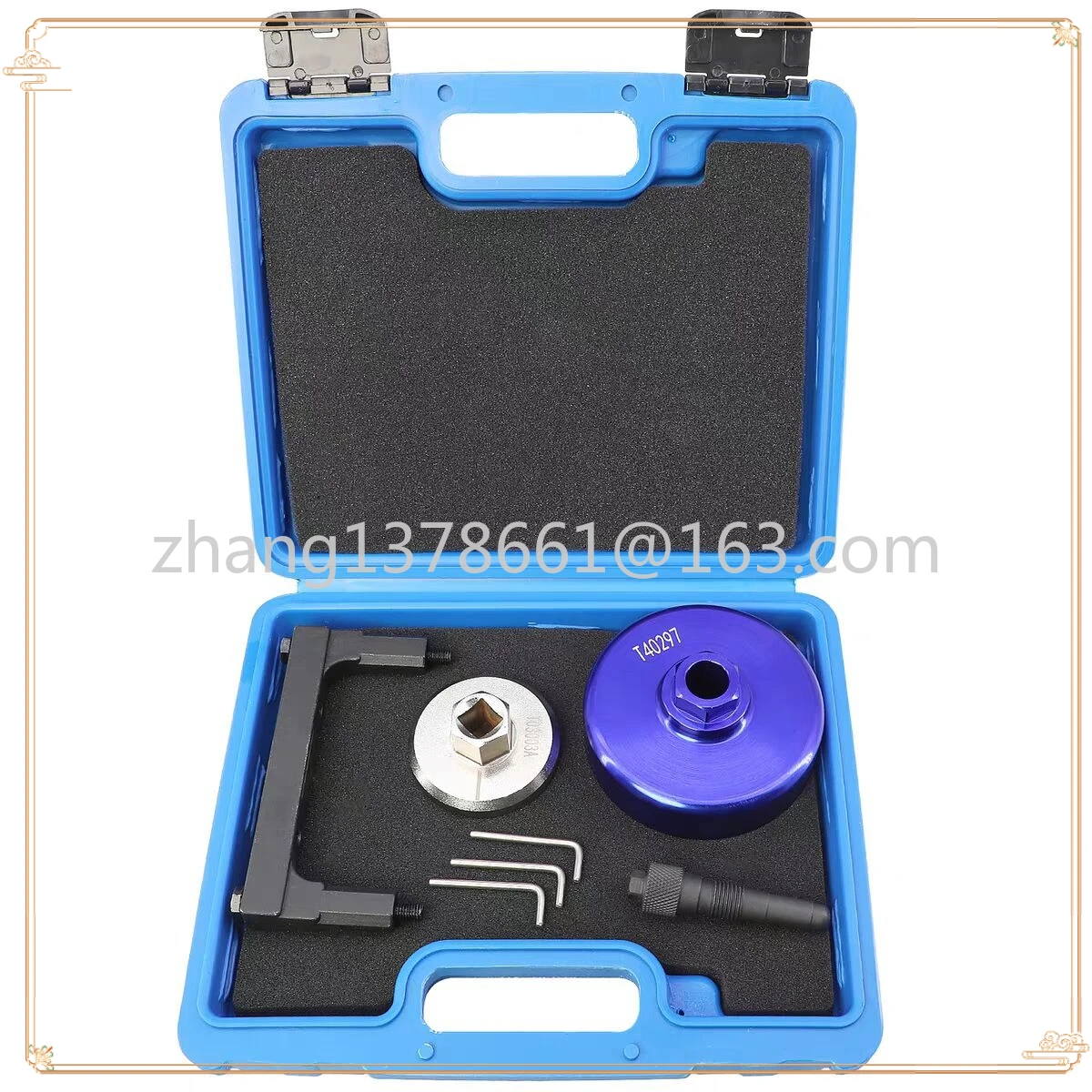 

1 set Camshaft Engine Timing Tool Kit for Audi 2.5L TFSI R53 RS Q3 TT OEM T40297 T03003A T40264/2A T40069 T03006