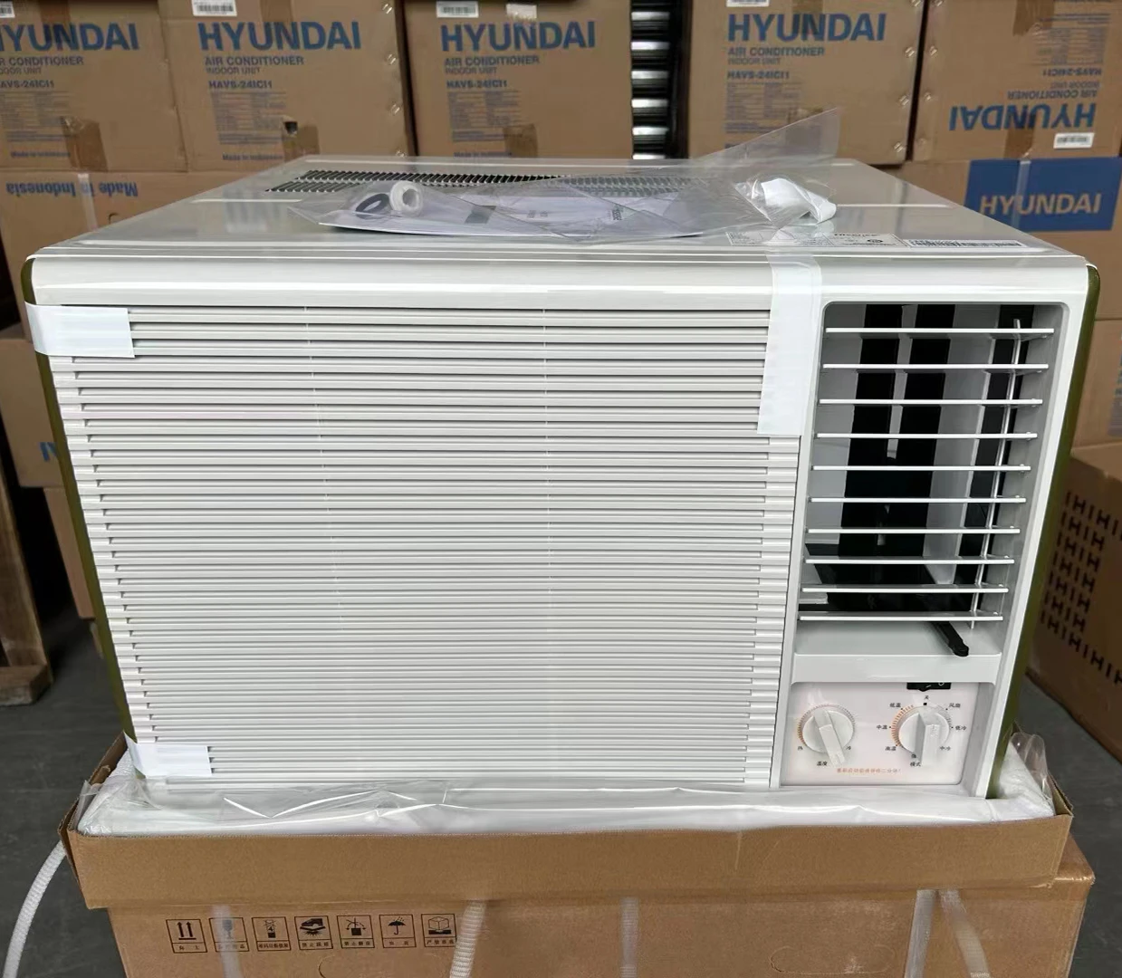 In Stock 1.5hp AC Unit Fast Delivery 220V 50Hz 9000btu 1 Ton Window Type Air Conditioners