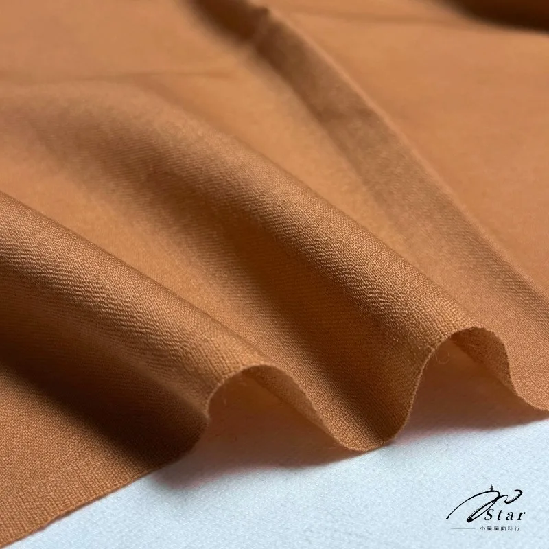100-wool-soft-and-skin-friendly-solid-color-orange-wool-suit-fabric-shirt-dress-pure-wool-fabric