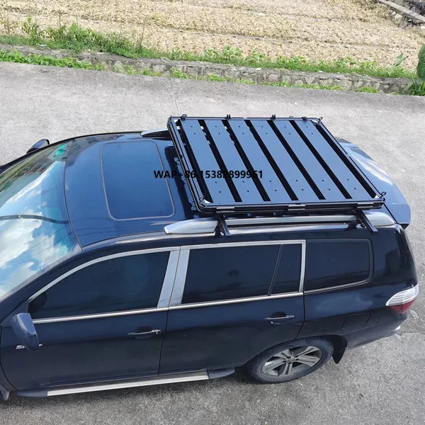 Multi-purpose Ultrathin Car Roof Top Tent Base Frame, Can Add Tent Car Roof Luggage Rack Camping Roof Top Tent Accessories