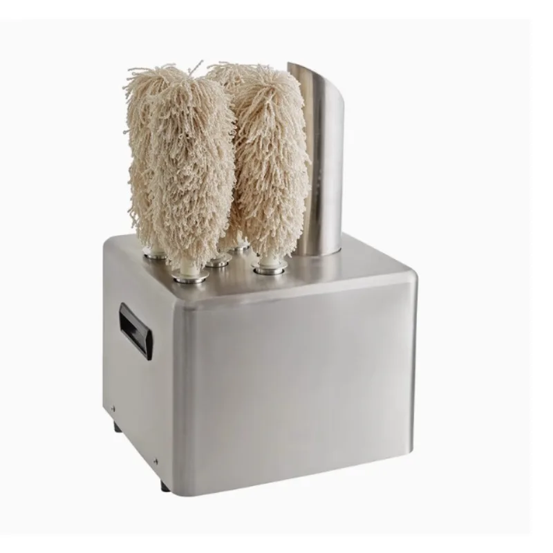 Electric 8 Head Cup Wiper Hotel Clubhouse Barclub Glass Wine Goblet Commercial Equipment Polishing Dryer