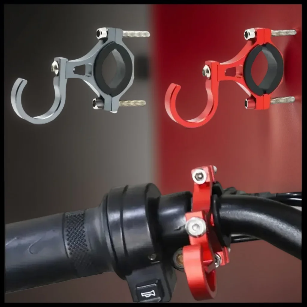

Aluminum Alloy Adjustable Motorbike Bicycle Hanging Hook, Multifunctional Handlebar Seat Helmet Hook