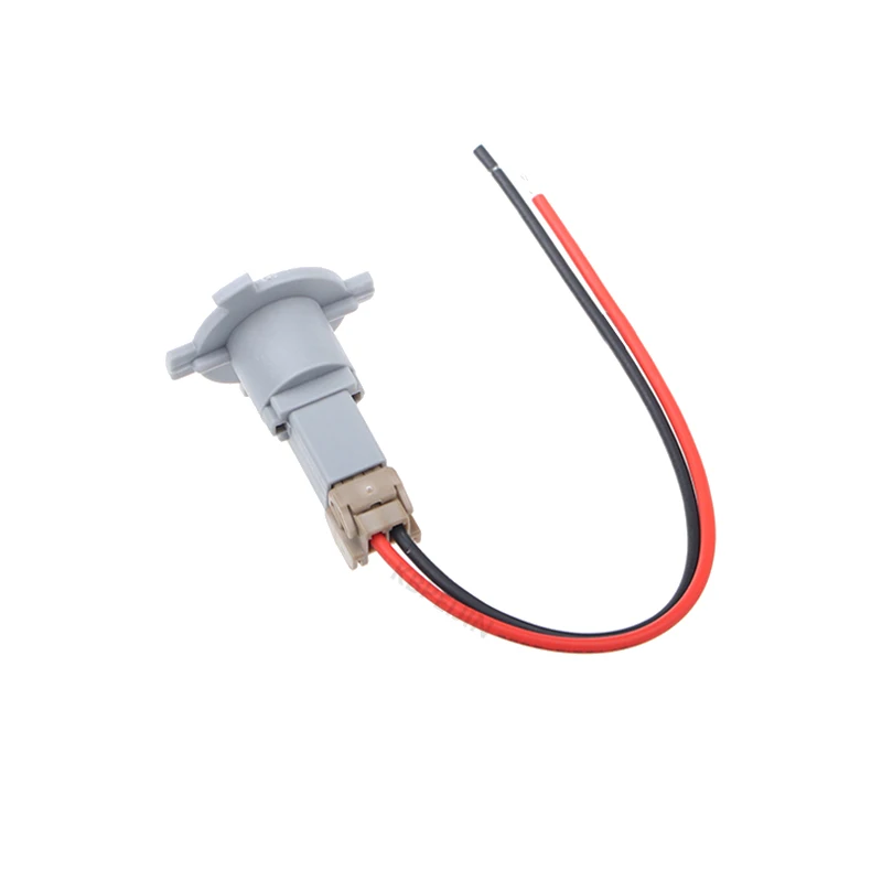 1x For Kia Forte Hyundai Reina License Plate Light T10 W5W Bulb Holder Connector Socket Adapter Accessories