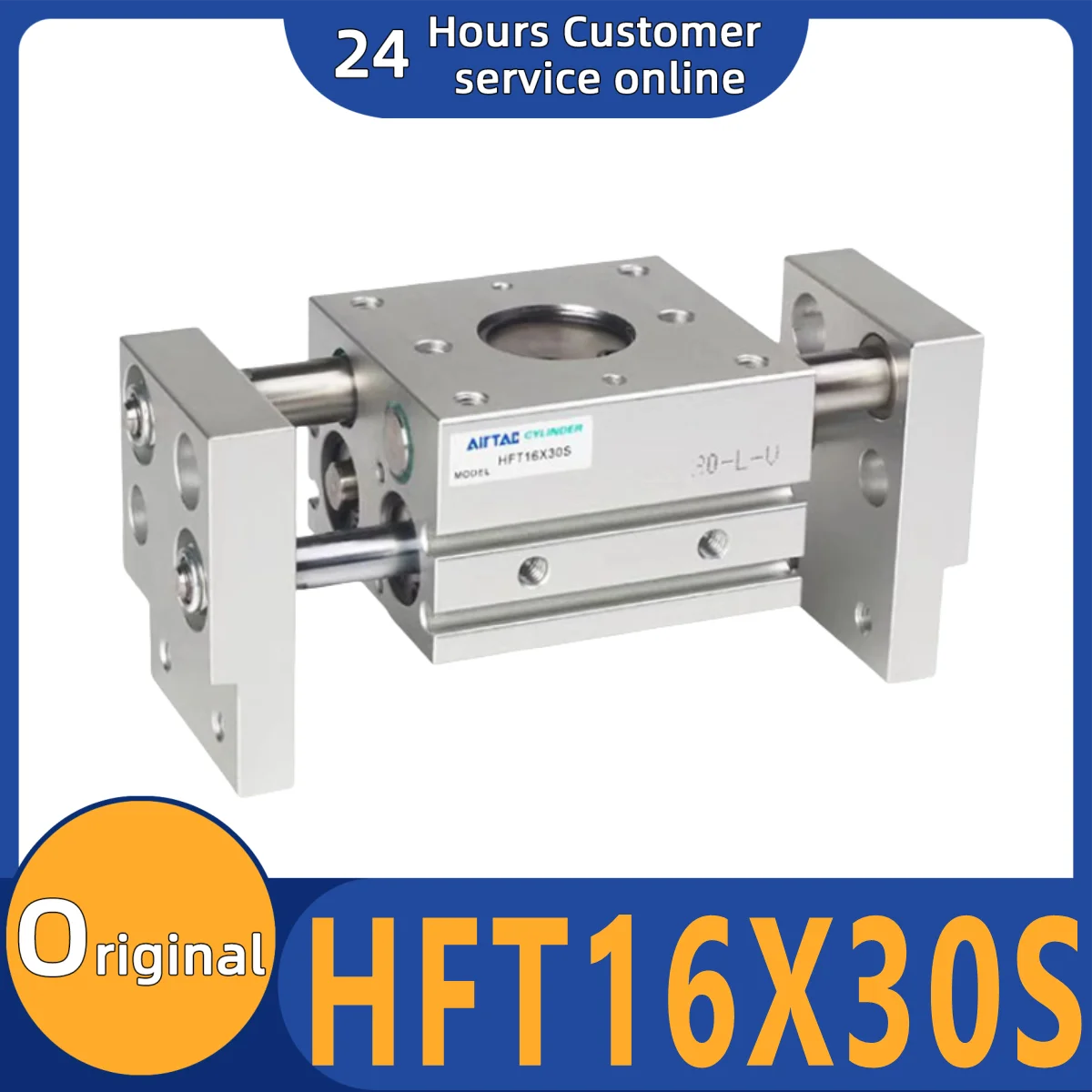 

Brand new original parallel gripper finger cylinder HFT16X30S HFT16X40S HFT16X60S HFT16X80S