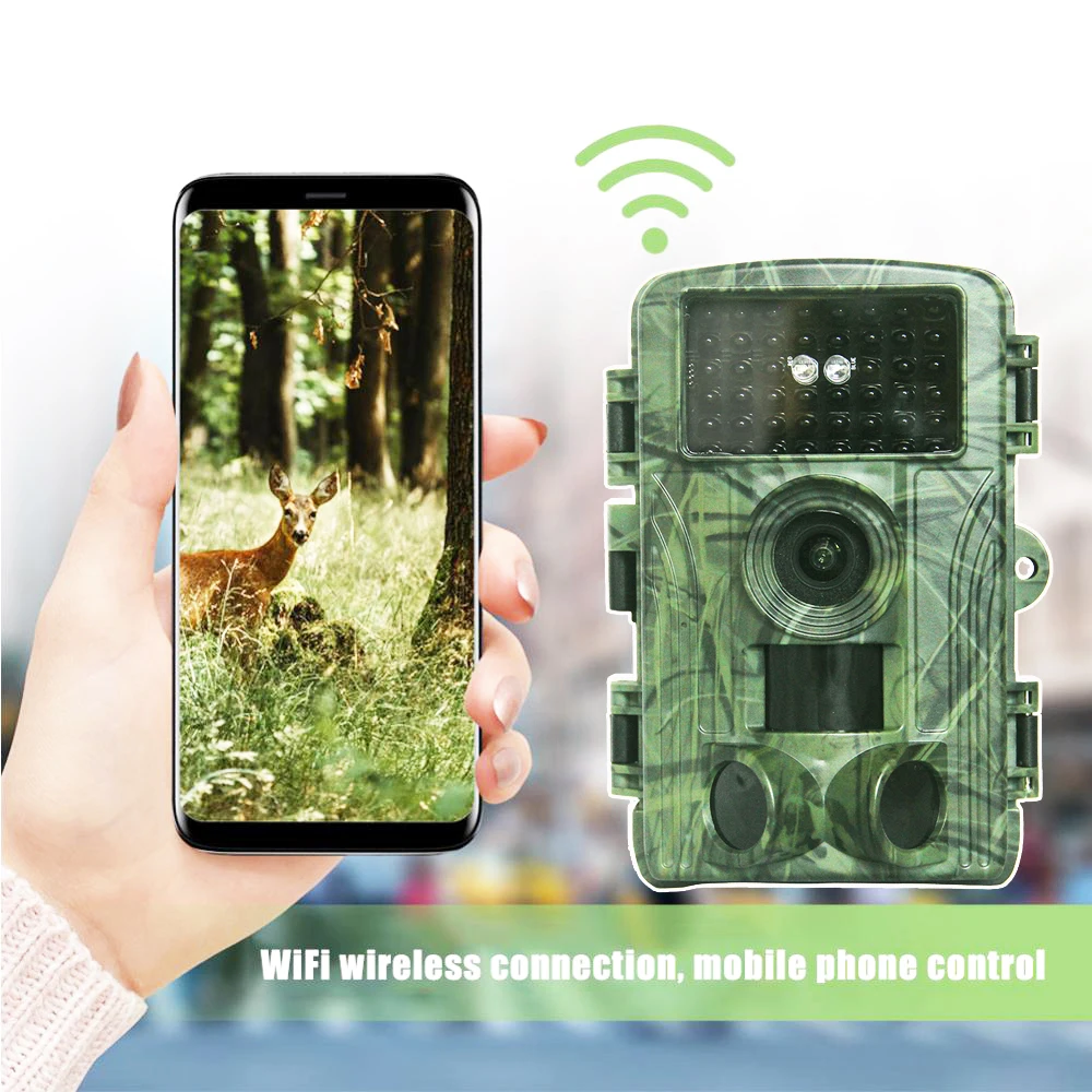 Wireless Outdoor Wildcamera 60Mp Night Vision Wholesale Trail Camera 4K