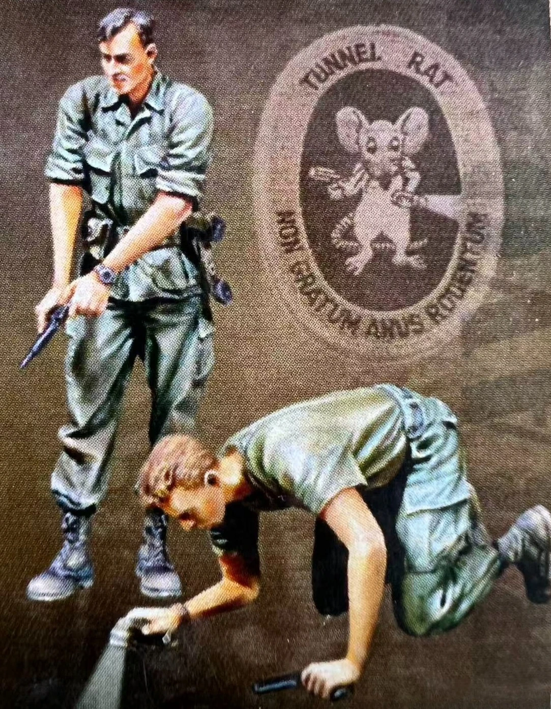 High precision 1/35 cast resin model U.S. 