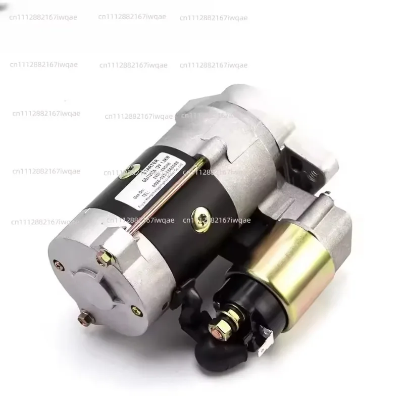 for 12V 1.6KW Generator Parts Starter Motor QDJ1203 for 2V86 2V88  For Kipor Generator Diesel Engine