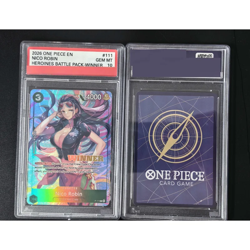 Diy English Rating Card 2026 One Piece Heroines Battle Pack Nami Robin Jewelry Bonney Heroines Battle Pack-Winner Card view 3