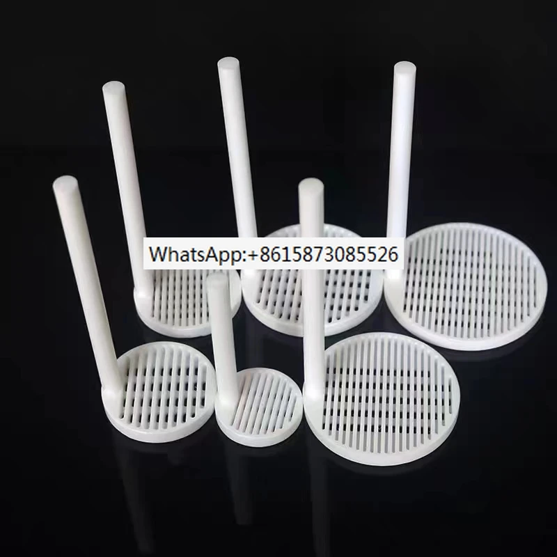 

PTFE Cleaning Basket/ITO/FTO Conductive Glass/Silicon Chip PTFE Cleaning Frame/F4 Silicon Chip Blue