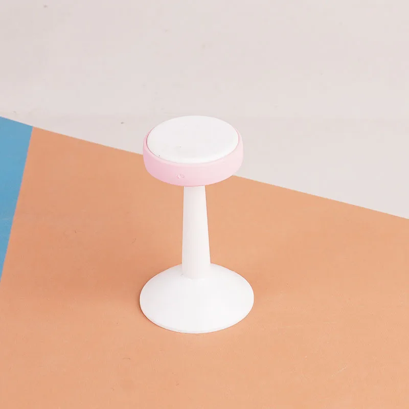 

5Pcs Miniature Stool Plastic Chair DIY Dollhouse Furniture Accessories for Micro Landscape Pretend Play Dollhouse Chair Models