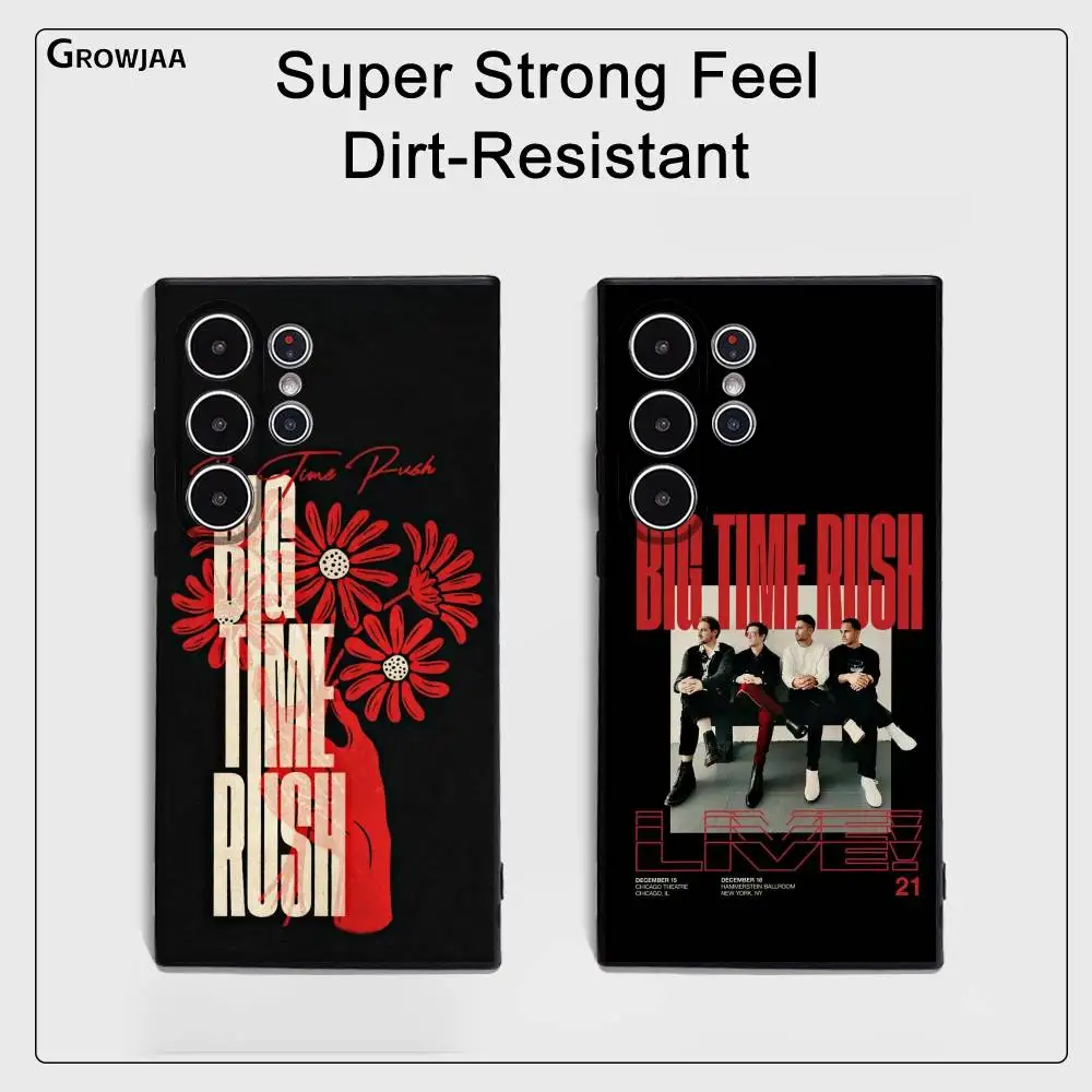 

Music B-Big Time R-Rush phone case for Samsung Galaxy S25 S24 S22 S23 Ultra S21 S20 Plus 5G