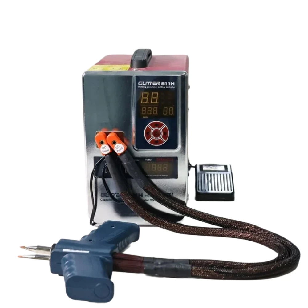 

Spot Welding Machine 811H Large Unit Aluminum To Nickel Welding Iron Lithium Power Battery Aluminum To Copper Battery Equipment