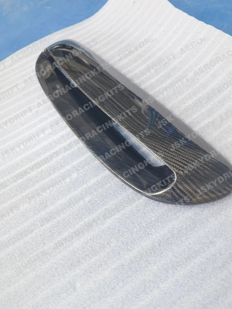 

For Mini Cooper S F54 F55 F56 Carbon Fiber Hood Scoop Bonnet Air Vent Duct Trim