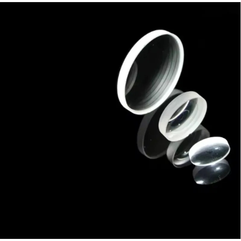 High-Precision Focusing Plano-Convex Lens Bracket with D25.4mm Fluoride Material for Calcium White Glass