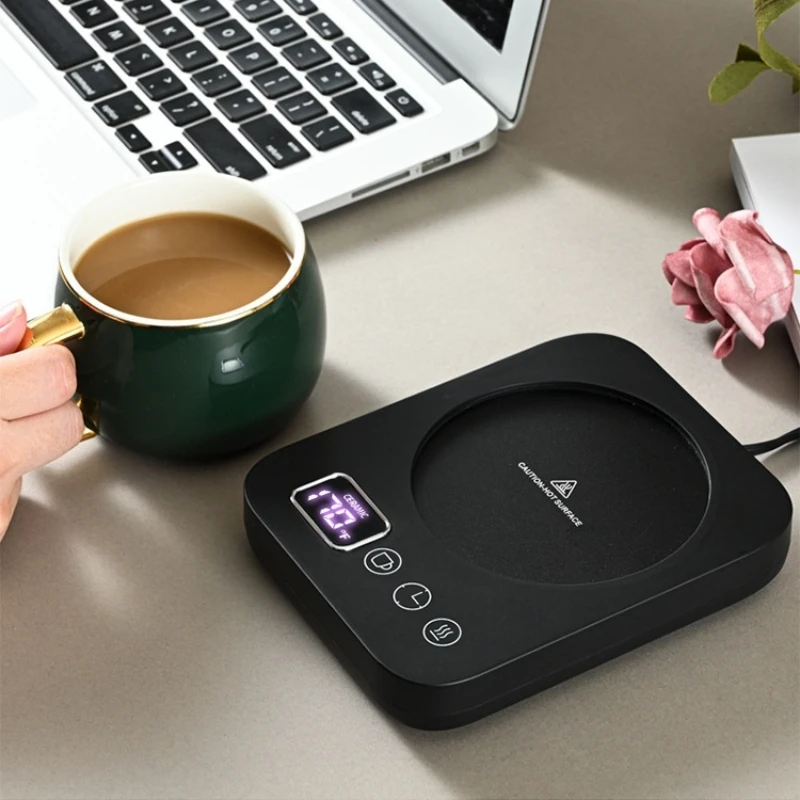 Kaffeetasse Heizung Becher wärmer 3 Temperature in stellungen elektrische Milch tee Wasser thermostat ische Heizung Untersetzer Timing für Home Office