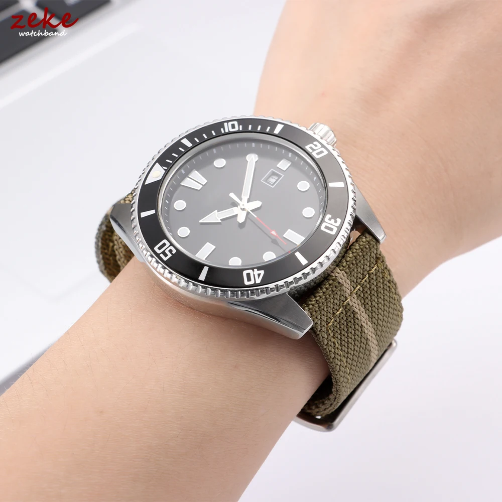 20mm 22mm Nylon Watch Band for - Canvas Strap Watch recension och pris