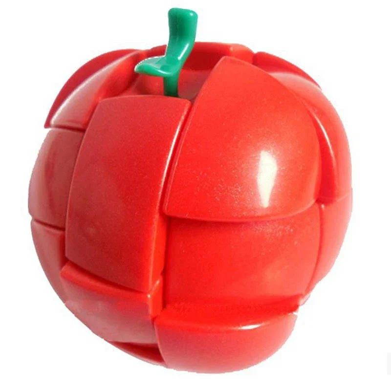 

Fruit Apple Magic Cube Professional Speed Puzzle Twisty Antistress Educational Toys Packing Cubes Cubo Magico Educ Cube Puzzle