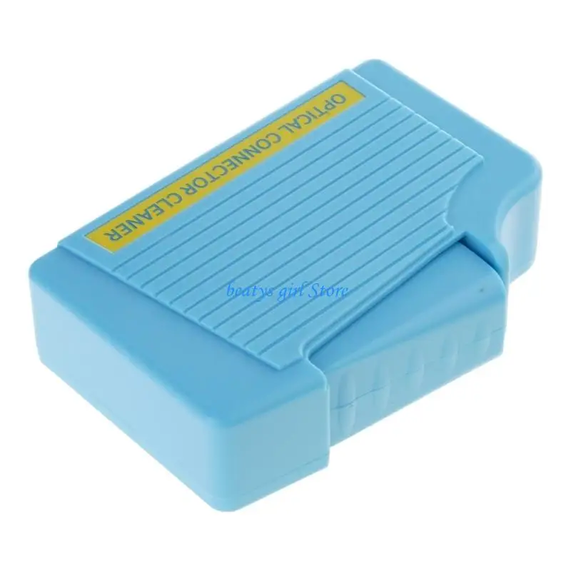 C7AB AUA-550 for FC ST Connector Wiping Tools Fiber End Face Cleaning Box Fiber Flange Adapters Cleaner Pigtail Cleaner