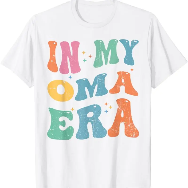 

Забавная футболка в стиле ретро Groovy In My Oma Era