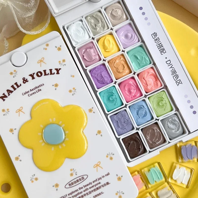 18 ألوان النفط اللوحة رسم هلام مسمار الفن ثلاثية الأبعاد تأثير الملمس لا حاجة معطف فوقي UV/LED طلاء الأظافر ورنيش للتقليم #6