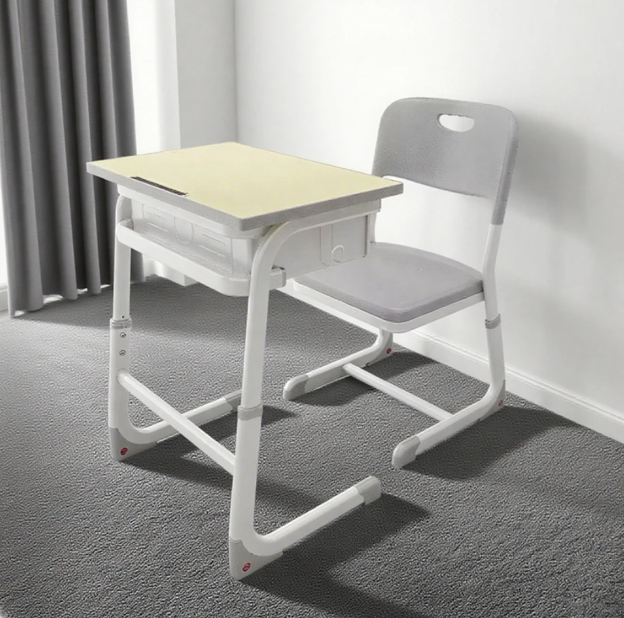 ensembles-de-bureau-d'ecole-primaire-au-design-ergonomique-moyen-table-et-chaise-pour-etudiants