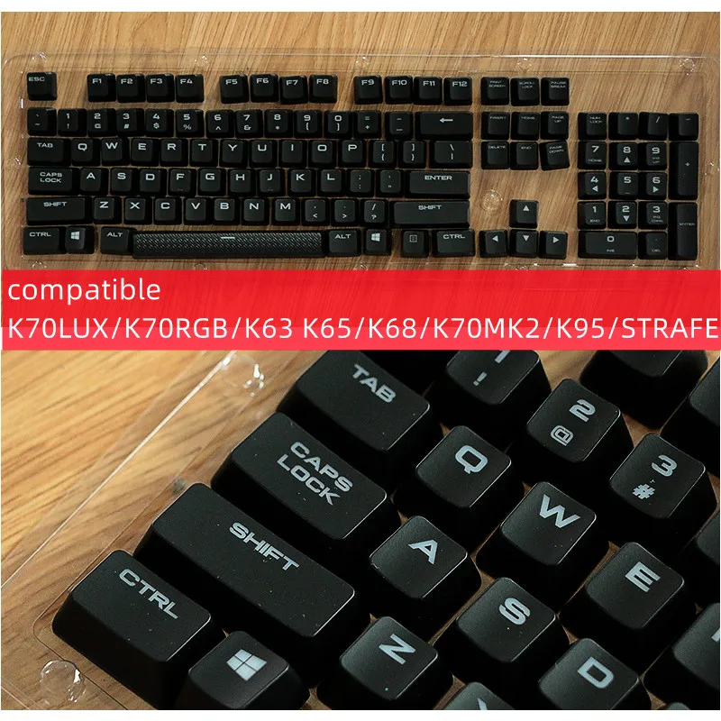 Колпачки на клавиши, оригинальные, для механической клавиатуры CORSAIR K70 Люкс/K70 люкс, RGB/K95