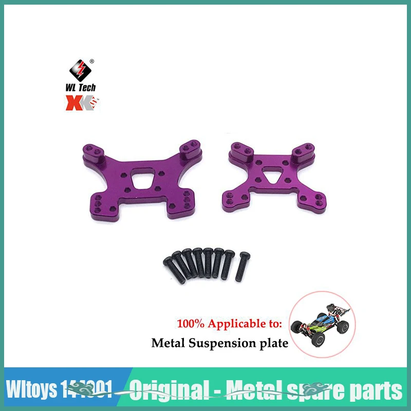 Peças de conversão de metal para carro RC, Peças, Upgrade Kits, WLtoys 144010, 144001, 144002, 124017, 124019