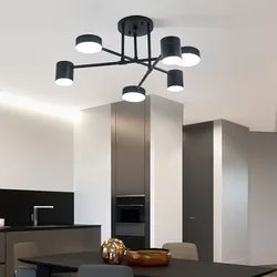 LED Ceiling Lamp Simple Creative Living Room Modern Ceiling Light Chandelier Restaurant Hall Bedroom Home Decoration Lighting