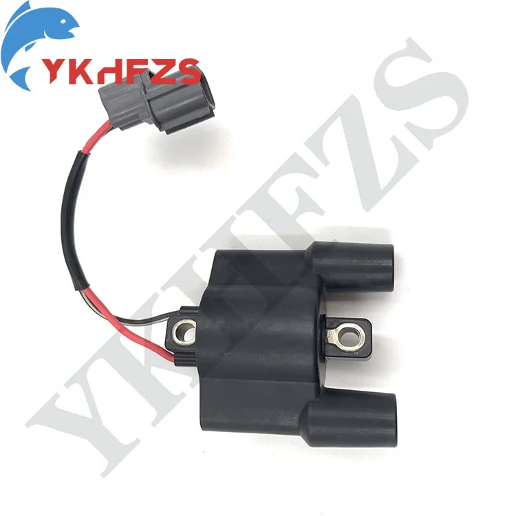 63P-82310 Ignition Coil FOR Yamaha Outboard Motor 2005 4 Stroke F150 F50 F75 F90 63P-82310-01 63P-82310-00 Boat Engine Replaces