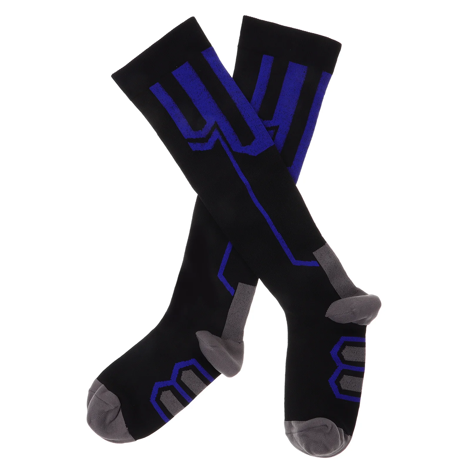 

1 пара высокоэластичных компрессионных носков для занятий спортом, бегом, велоспортом, гольфа с высокой поддержкой, уменьшающих мышечную усталость, унисекс