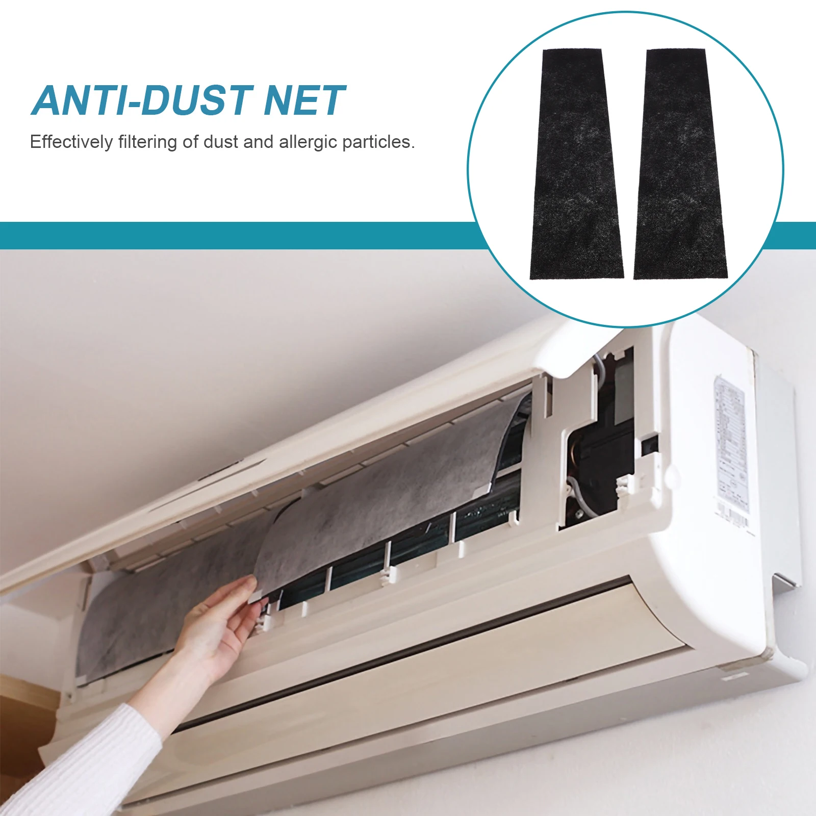 

Premium Activated Carbon Fiber Air Filter Vent Replacement AC Heater Furnace Reusable Pollen Trapping Lightweight Efficient